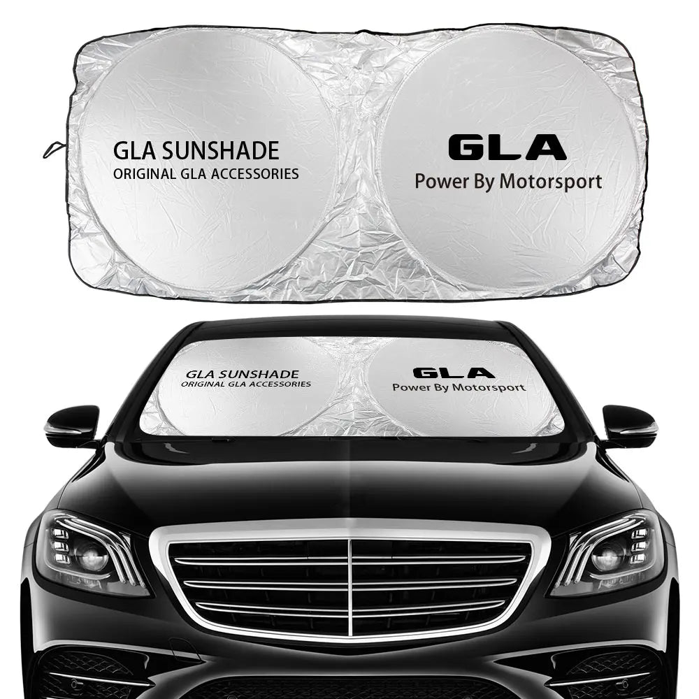 Car Windshield Sunshade Cover For Mercedes G63 G350d G500 GLA GLA43 GLB GLC GLC43 GLE GLE63 GLK GLS GLS63 ML Auto Accessories