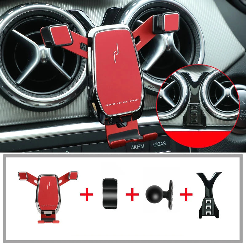 Car phone holder for Mercedes-Benz GLA 45 amg X156 CLA W117 C117 GLA200 GLA250 COUPE interior modified mobile phone bracket