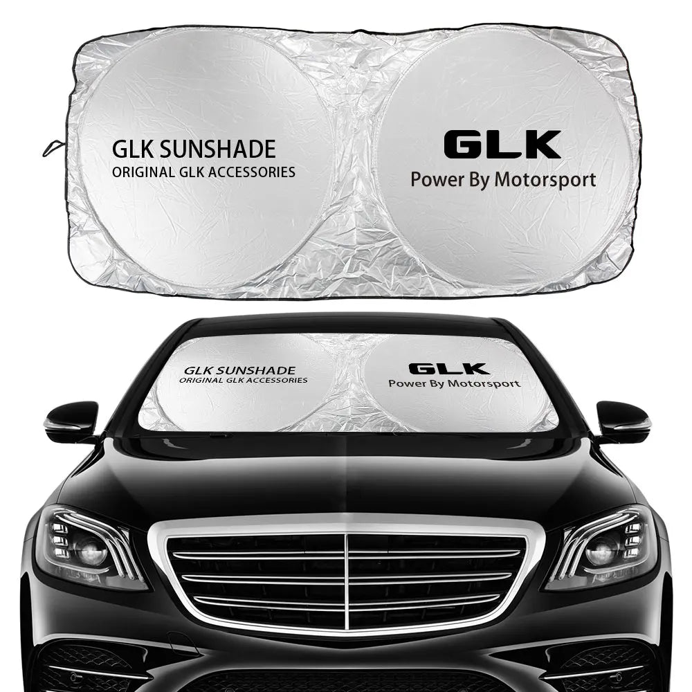 Car Windshield Sunshade Cover For Mercedes G63 G350d G500 GLA GLA43 GLB GLC GLC43 GLE GLE63 GLK GLS GLS63 ML Auto Accessories