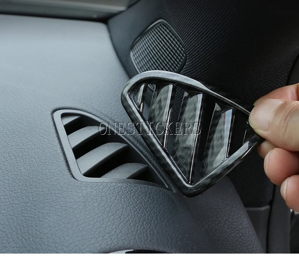 For Mercedes Benz B GLA Class W247 H247 AMG GLA35 GLA45 2020-2025 ABS Car Accessories Dashboard Air Outlet Vent Cover Trim Frame