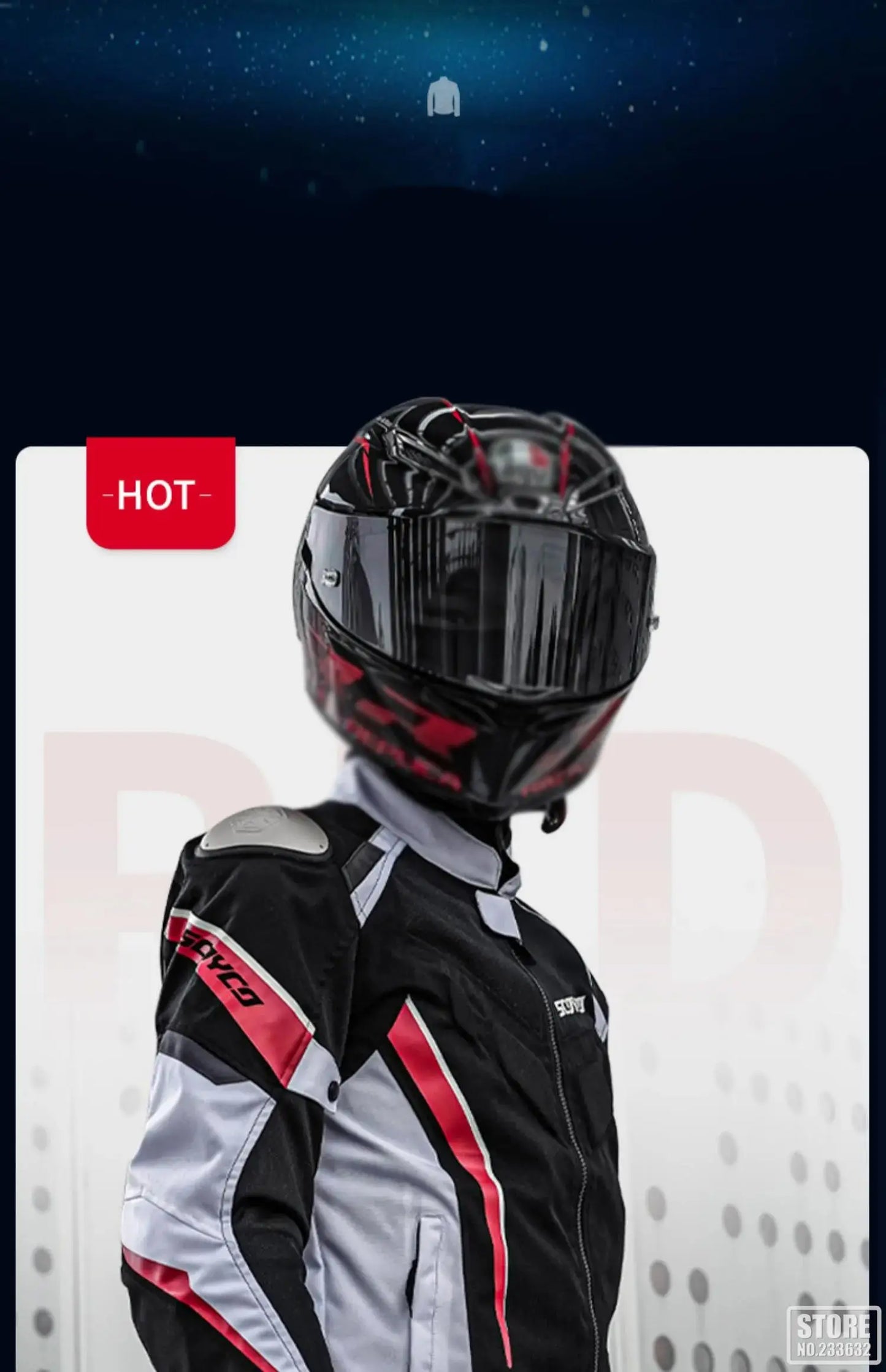 SCOYCO Motorbike Race Riding Jacket Breathable Road Commuter Race Motorcycle Top Off-Road Outdoor Riding Motorcycle Jacket