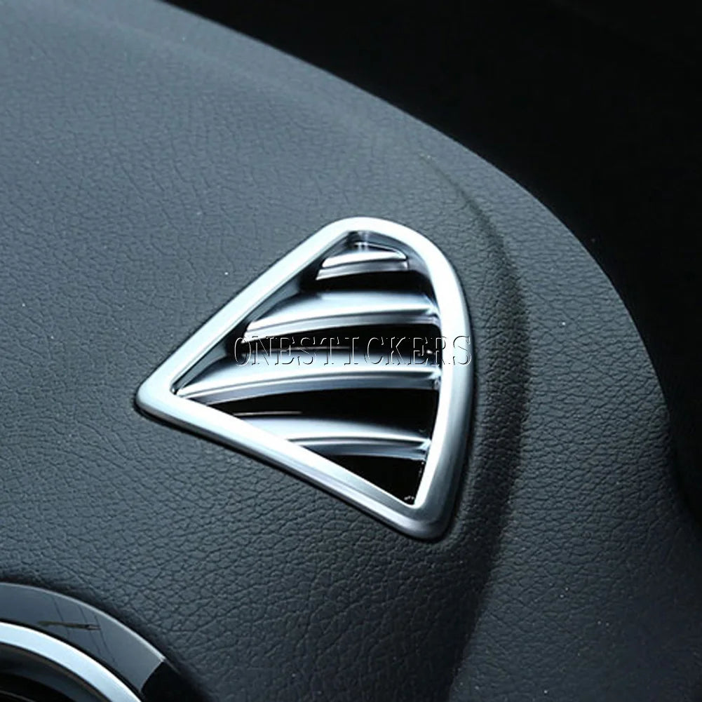 For Mercedes Benz B GLA Class W247 H247 AMG GLA35 GLA45 2020-2025 ABS Car Accessories Dashboard Air Outlet Vent Cover Trim Frame