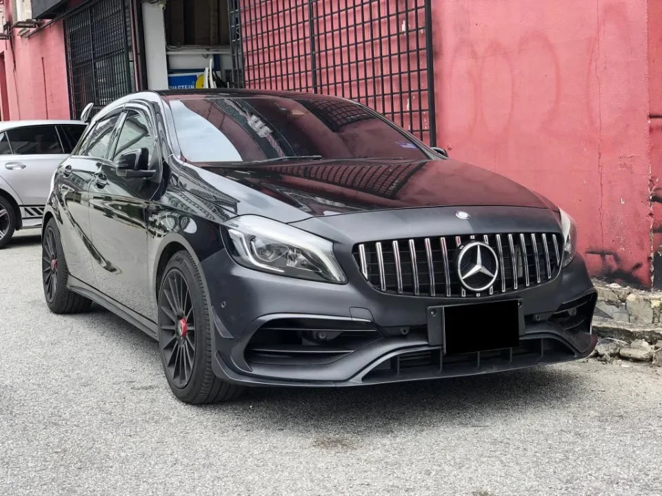 Glossy Black OE Style Car Front Grille Star Emblem Logo For Mercedes Benz W176 W246 W205 W212 W207 W217 W251 R231 W166 X166 X204