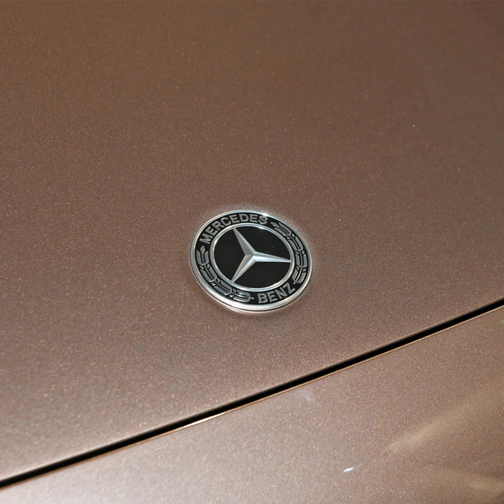 1pc 57mm 2Pin AFFALTERBACH Tree Hood Sticker For AMG Mercedes-benz GT50 W177 W246 GLB SLK GLA CLS CLA AMG Hood Sticker buckle