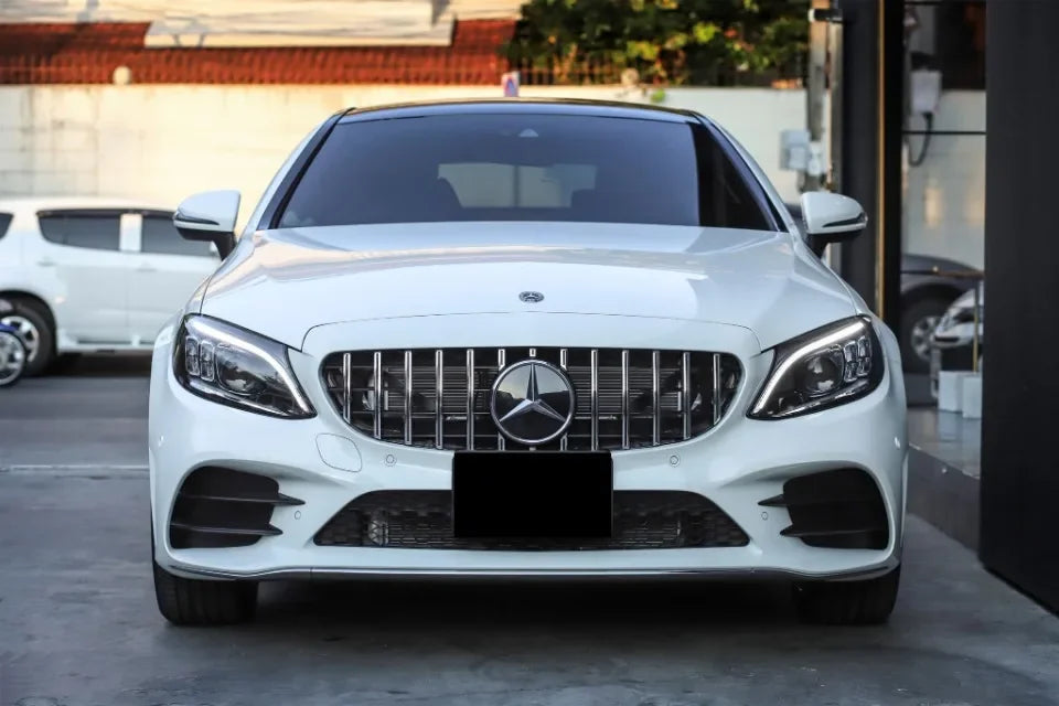 Glossy Black OE Style Car Front Grille Star Emblem Logo For Mercedes Benz W176 W246 W205 W212 W207 W217 W251 R231 W166 X166 X204