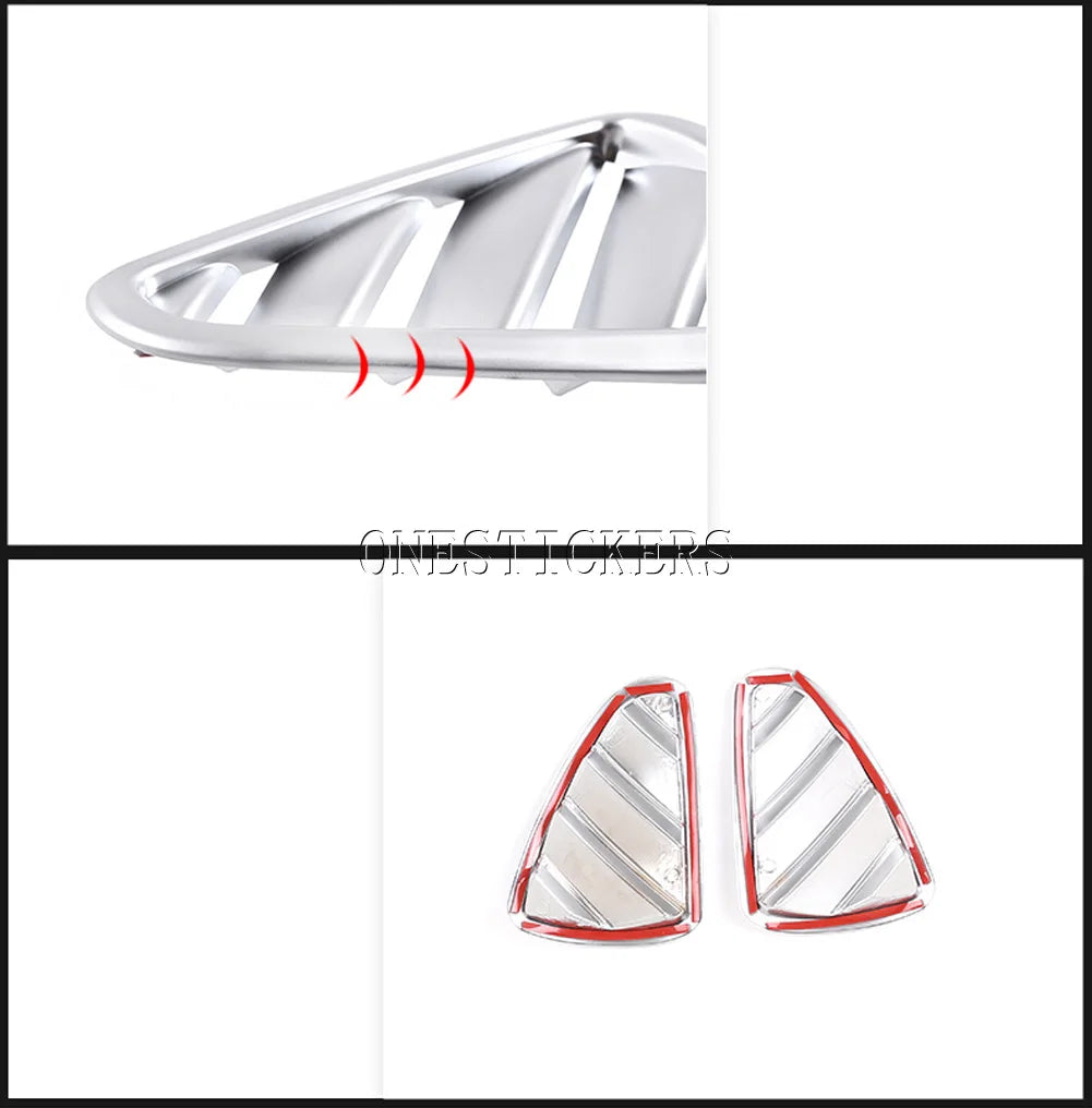 For Mercedes Benz B GLA Class W247 H247 AMG GLA35 GLA45 2020-2025 ABS Car Accessories Dashboard Air Outlet Vent Cover Trim Frame