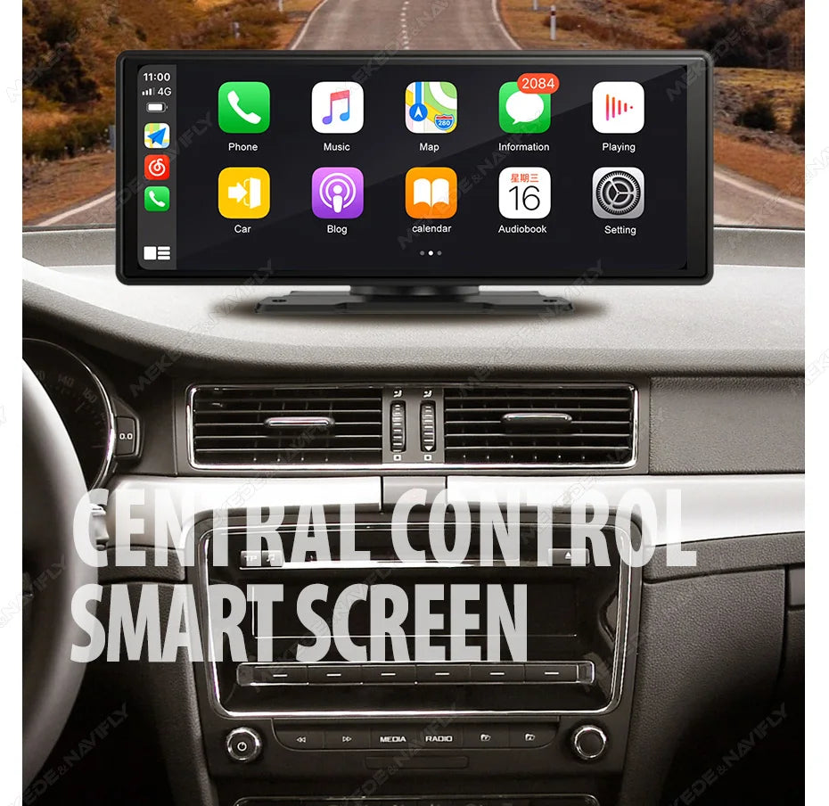10.26/6.86inch Smart screen car intelligent systems Universal Car Raido Screen Multimedia Player Wireless Android Auto Carplay