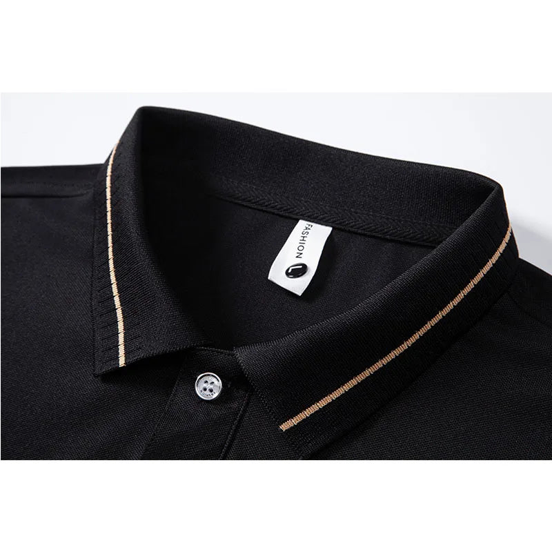Audi Men's Polo Shirt Summer Casual Breathable Comfortable High-Quality Motorcycle Short Sleeve T-Shirt for Men