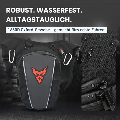 Motorrad-Beintasche – Für alles, was du wirklich brauchst.