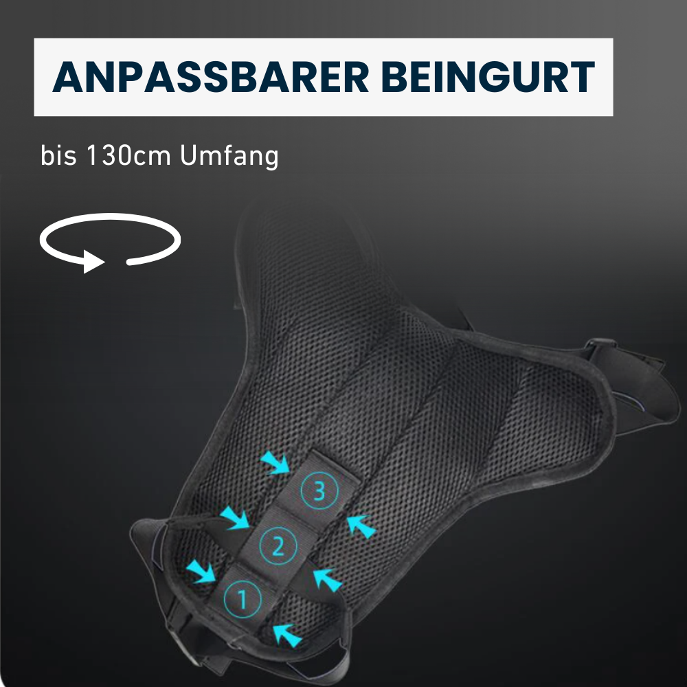Motorrad-Beintasche – Für alles, was du wirklich brauchst.