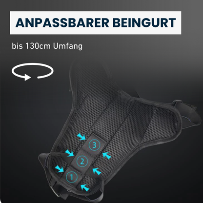 Motorrad-Beintasche – Für alles, was du wirklich brauchst.