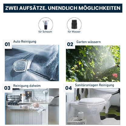 2L Schaumsprühgerät – Sauberkeit, die Eindruck macht.