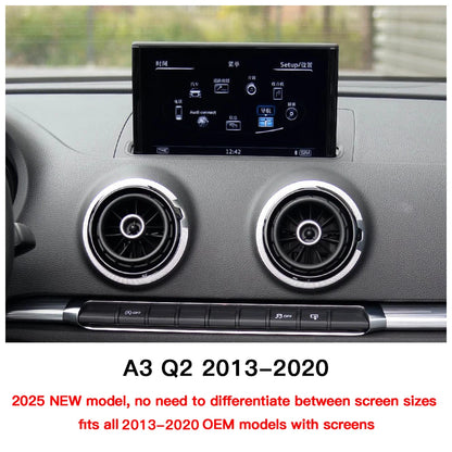 CarPlay Wireless Android Auto for 2013-2018 Audi A3 8v Q2 8P with Mirror Link AirPlay Bluetooth USB with Camera Support