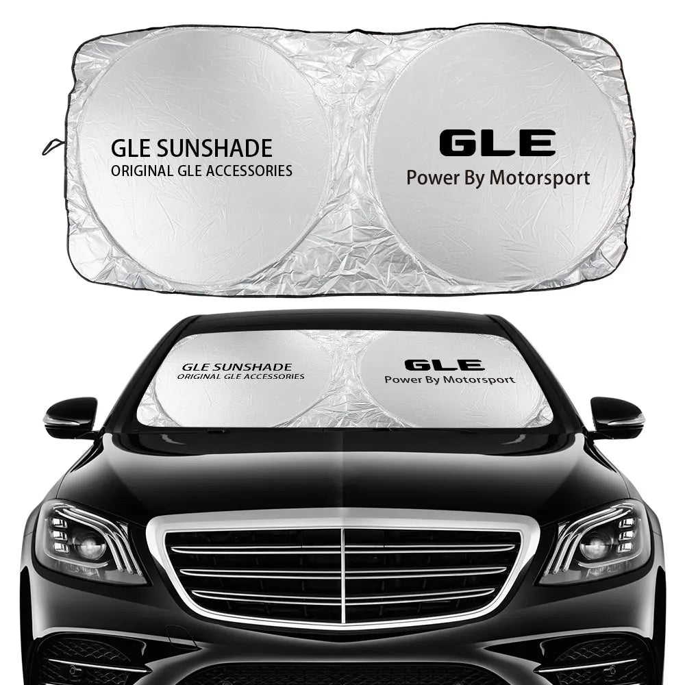 Car Windshield Sunshade Cover For Mercedes G63 G350d G500 GLA GLA43 GLB GLC GLC43 GLE GLE63 GLK GLS GLS63 ML Auto Accessories