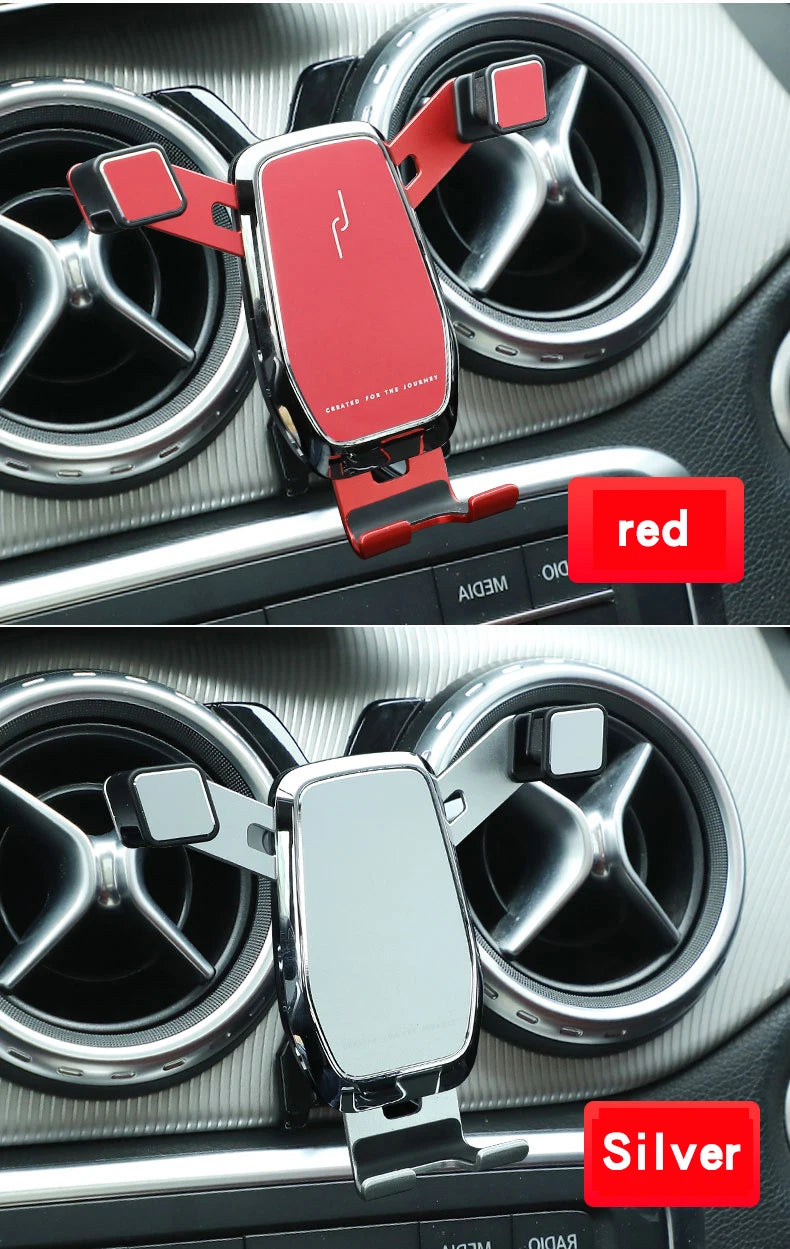 Car phone holder for Mercedes-Benz GLA 45 amg X156 CLA W117 C117 GLA200 GLA250 COUPE interior modified mobile phone bracket