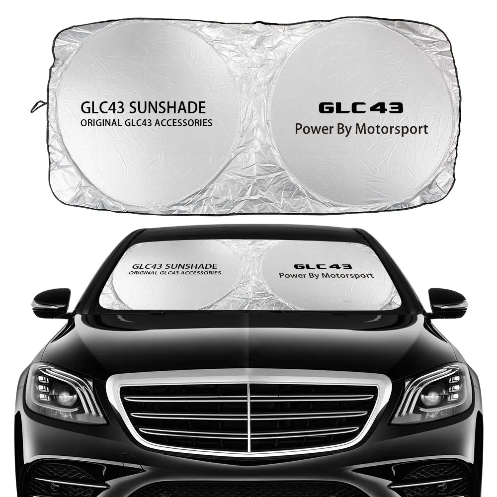Car Windshield Sunshade Cover For Mercedes G63 G350d G500 GLA GLA43 GLB GLC GLC43 GLE GLE63 GLK GLS GLS63 ML Auto Accessories