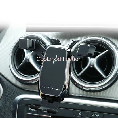 Car phone holder for Mercedes-Benz GLA 45 amg X156 CLA W117 C117 GLA200 GLA250 COUPE interior modified mobile phone bracket