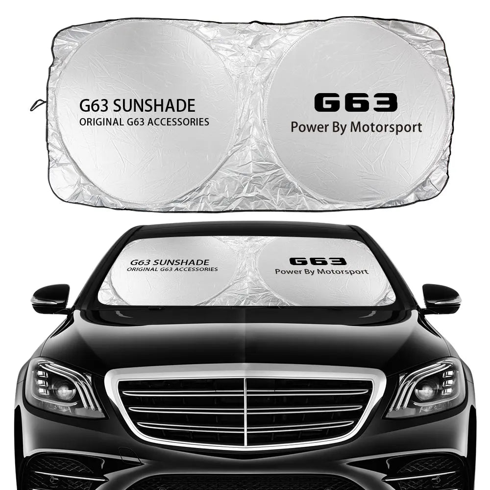 Car Windshield Sunshade Cover For Mercedes G63 G350d G500 GLA GLA43 GLB GLC GLC43 GLE GLE63 GLK GLS GLS63 ML Auto Accessories