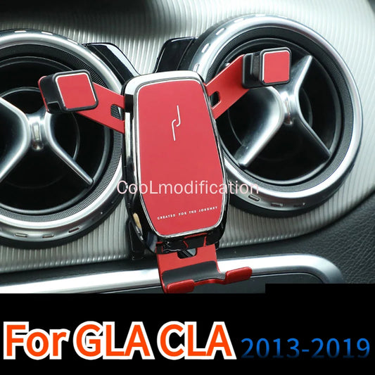Car phone holder for Mercedes-Benz GLA 45 amg X156 CLA W117 C117 GLA200 GLA250 COUPE interior modified mobile phone bracket