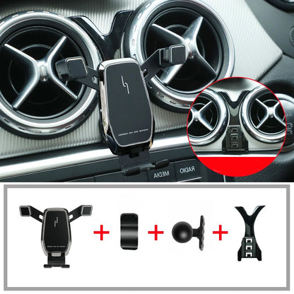 Car phone holder for Mercedes-Benz GLA 45 amg X156 CLA W117 C117 GLA200 GLA250 COUPE interior modified mobile phone bracket