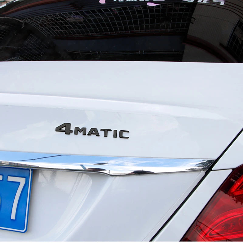 Car Trunk Words Logo Badge Emblem Decals Sticker For Mercedes Benz GLA GLA35 GLA45 GLA180 GLA200 GLA220 GLA250 GLA260 X156