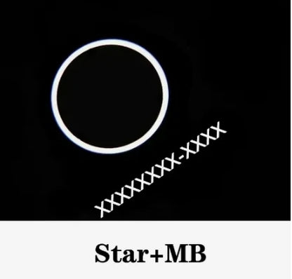 2X LED decoration lamp Accessories For Mercedes Benz E A B C Class car door light W176W177 W205 W246 W212 W213 W166 X167 GLA GLE
