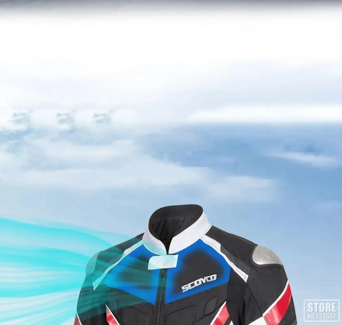 SCOYCO Motorbike Race Riding Jacket Breathable Road Commuter Race Motorcycle Top Off-Road Outdoor Riding Motorcycle Jacket