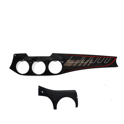 Dashboard decoration for Mercedes-Benz CLA250 C117/GLA220 X156/CLA 45 air outlet cover dashboard center control panel sticker