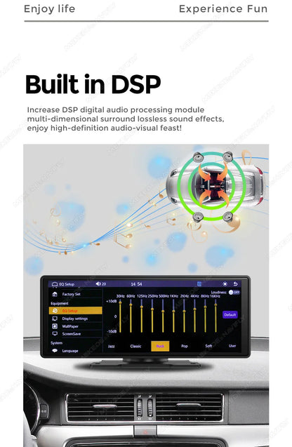 10.26/6.86inch Smart screen car intelligent systems Universal Car Raido Screen Multimedia Player Wireless Android Auto Carplay