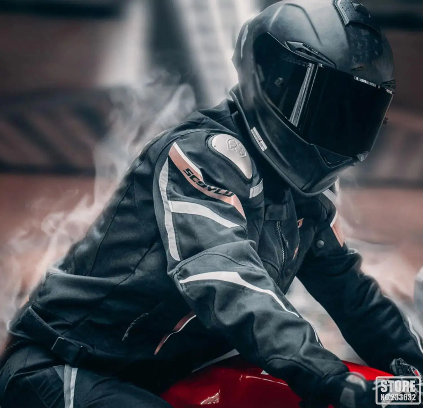 SCOYCO Motorbike Race Riding Jacket Breathable Road Commuter Race Motorcycle Top Off-Road Outdoor Riding Motorcycle Jacket