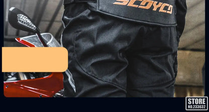 SCOYCO Motorbike Race Riding Jacket Breathable Road Commuter Race Motorcycle Top Off-Road Outdoor Riding Motorcycle Jacket