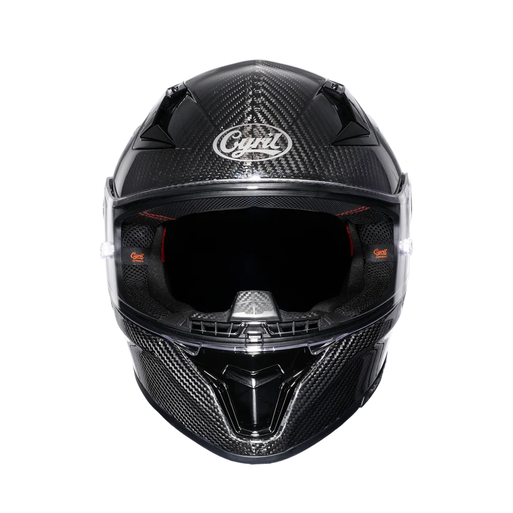 Motorcycle Carbon Fiber Full Face Street Bike Motorbike Helmets Lightweight Racing Helmet DOT ECE Approved CYRIL Casque Moto