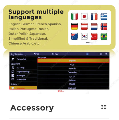 10.26/6.86inch Smart screen car intelligent systems Universal Car Raido Screen Multimedia Player Wireless Android Auto Carplay