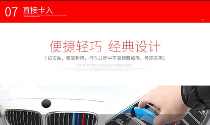 3pcs/lot Car Grille Network Decor Trims Grill Sticker for BMW E46 F30 E90 3 Series Car Style BMW Grille Sticker BMW Accessories