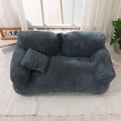 Cat bed House Plush Dog Sofa Beds Washable Warm Pet Dog Nest Cat Beds sofa Comfortable CatS Cushion Dog Sleep winter Furniture