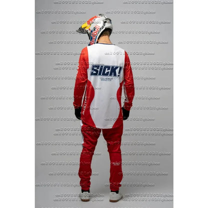 Summer New Adult Boutique Round Neck SICK Bicycle Long Sleeve Shirt Casual Breathable Quick Drying Outdoor Cycling T-shirt