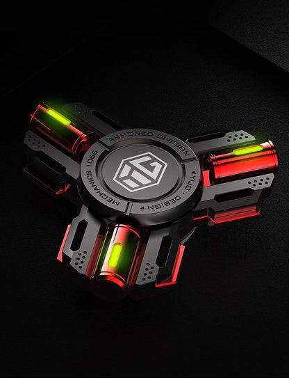 Permanent Glow Fidget Spinner Hand Spinner Alloy Material Long Rotation High Speed EDC Child Adult ADHD Stress Relief Toy Gifts