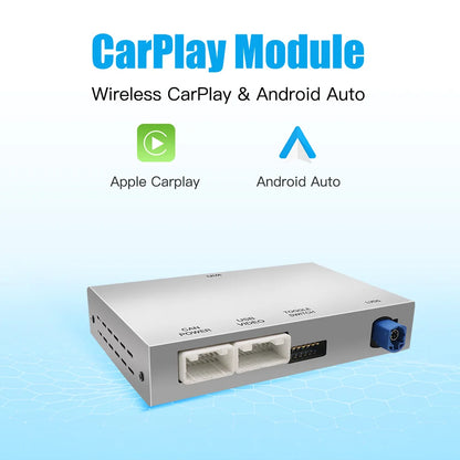 CarPlay Wireless Android Auto for 2013-2018 Audi A3 8v Q2 8P with Mirror Link AirPlay Bluetooth USB with Camera Support
