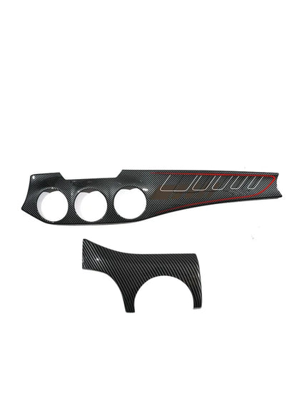 Dashboard decoration for Mercedes-Benz CLA250 C117/GLA220 X156/CLA 45 air outlet cover dashboard center control panel sticker