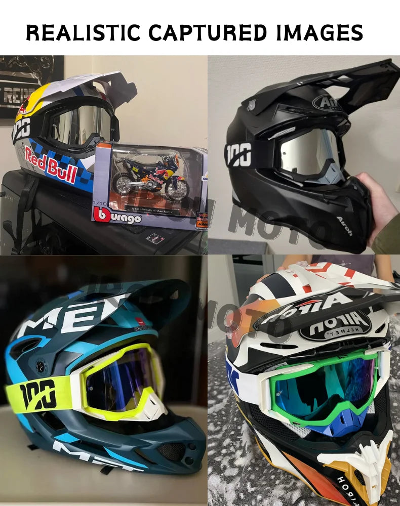 Motocross Goggles Men Women Dirt Bike Motorcycle Glasses Windproof MX Cycling Sunglass Ski Goggles Moto Training Equipment