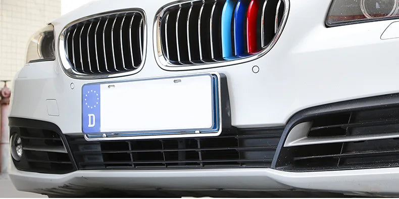 3pcs/lot Car Grille Network Decor Trims Grill Sticker for BMW E46 F30 E90 3 Series Car Style BMW Grille Sticker BMW Accessories