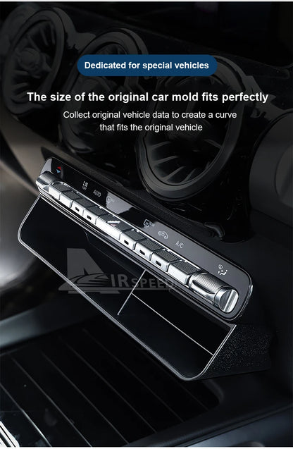 Car Central Control Storage Box For Mercedes Benz A B CLA GLB GLA GLE Class W177 W247 C118 W118 X247 H247 W167 EQA EQB 2020-2024