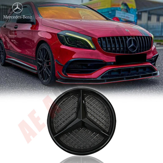 Glossy Black OE Style Car Front Grille Star Emblem Logo For Mercedes Benz W176 W246 W205 W212 W207 W217 W251 R231 W166 X166 X204