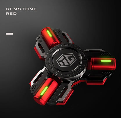 Permanent Glow Fidget Spinner Hand Spinner Alloy Material Long Rotation High Speed EDC Child Adult ADHD Stress Relief Toy Gifts