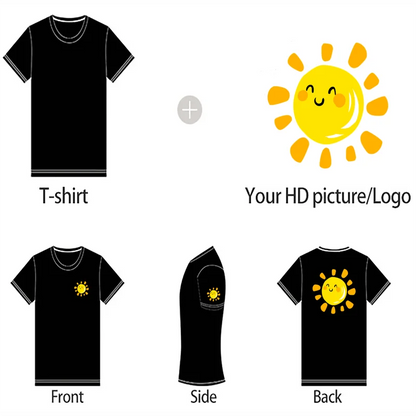Quick-drying T-shirt Design Logo Company Culture Shirt Custom Print Comfortable Sports T-shirt Embroidery Personal Brand Pattern