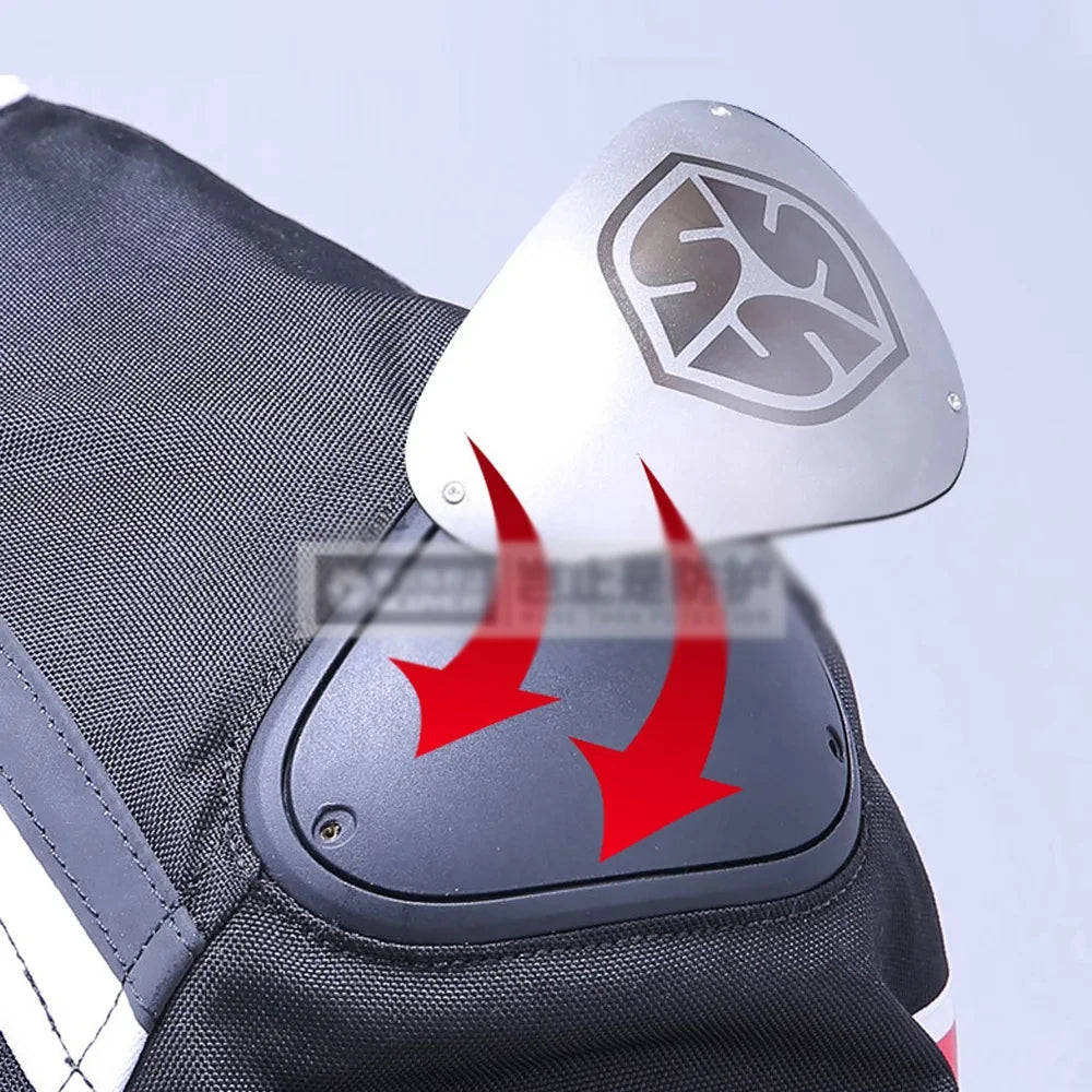 SCOYCO Motorbike Race Riding Jacket Breathable Road Commuter Race Motorcycle Top Off-Road Outdoor Riding Motorcycle Jacket
