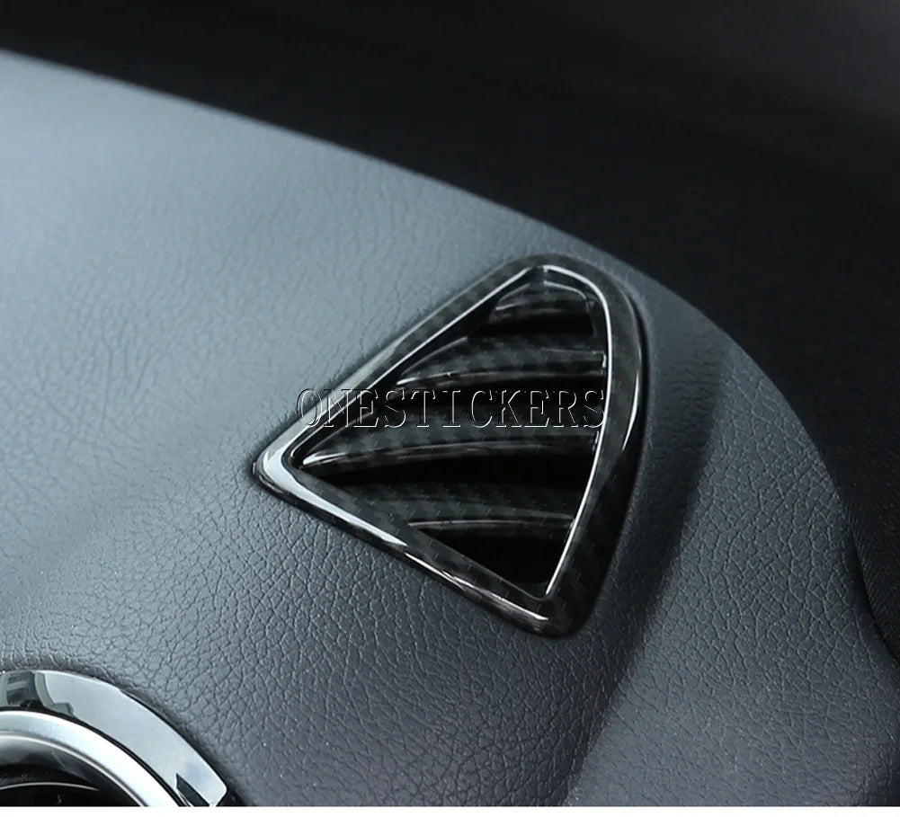 For Mercedes Benz B GLA Class W247 H247 AMG GLA35 GLA45 2020-2025 ABS Car Accessories Dashboard Air Outlet Vent Cover Trim Frame