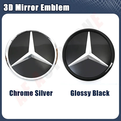 Glossy Black OE Style Car Front Grille Star Emblem Logo For Mercedes Benz W176 W246 W205 W212 W207 W217 W251 R231 W166 X166 X204