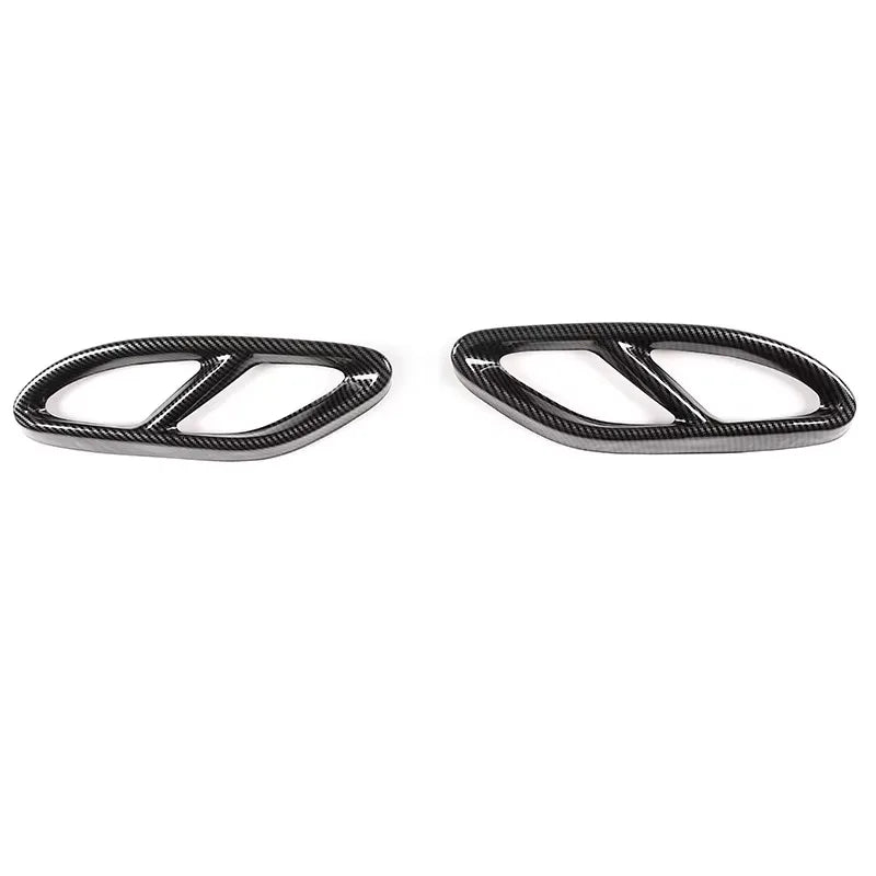 Pkx R-AUTO Exhaust Tip Muffler Pipe Cover Tail Pipe Stee For A Class W176 B Class W246 Mercedes Benz W212 W213 W205 X253 C180 C2
