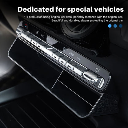Car Central Control Storage Box For Mercedes Benz A B CLA GLB GLA GLE Class W177 W247 C118 W118 X247 H247 W167 EQA EQB 2020-2024